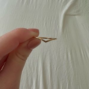 Pandora Rose Wishbone Ring